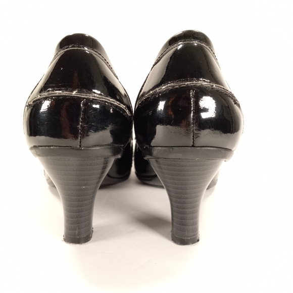 🔥CLOSING Sale New PATENT BLACK PUMPS SZ 7 - Picture 6 of 9